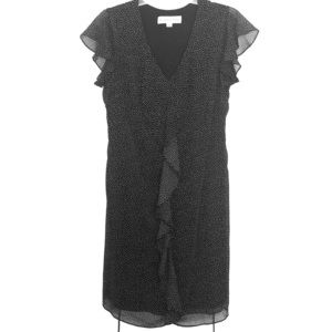 Emma & Michele Black Polka dot dress